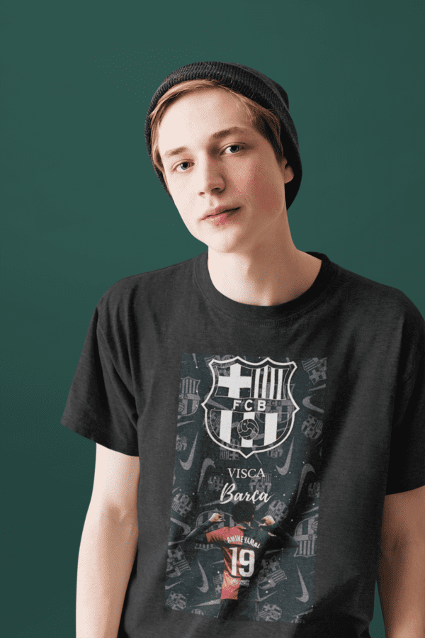 Remera Lamine Yamal escudo - Imagen 3